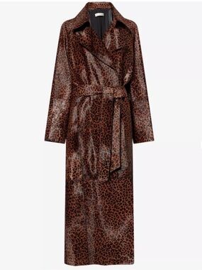 NWT Nour Hammour Ponyhair Althea Coat